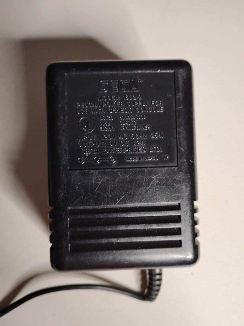 Original Seg Genesis Plug-In Power Supply AC Adapter Model 1602-2 - Picture 13 of 16